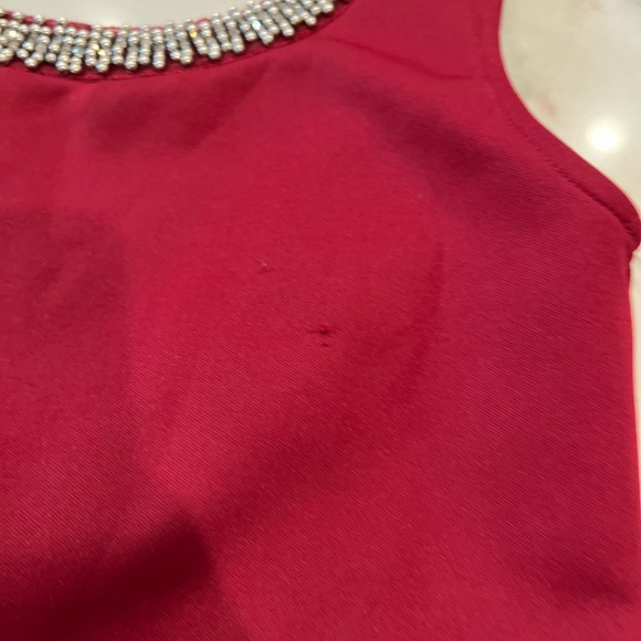 Zinga Dress mini studded open v back  sz Small - Picture 5 of 10